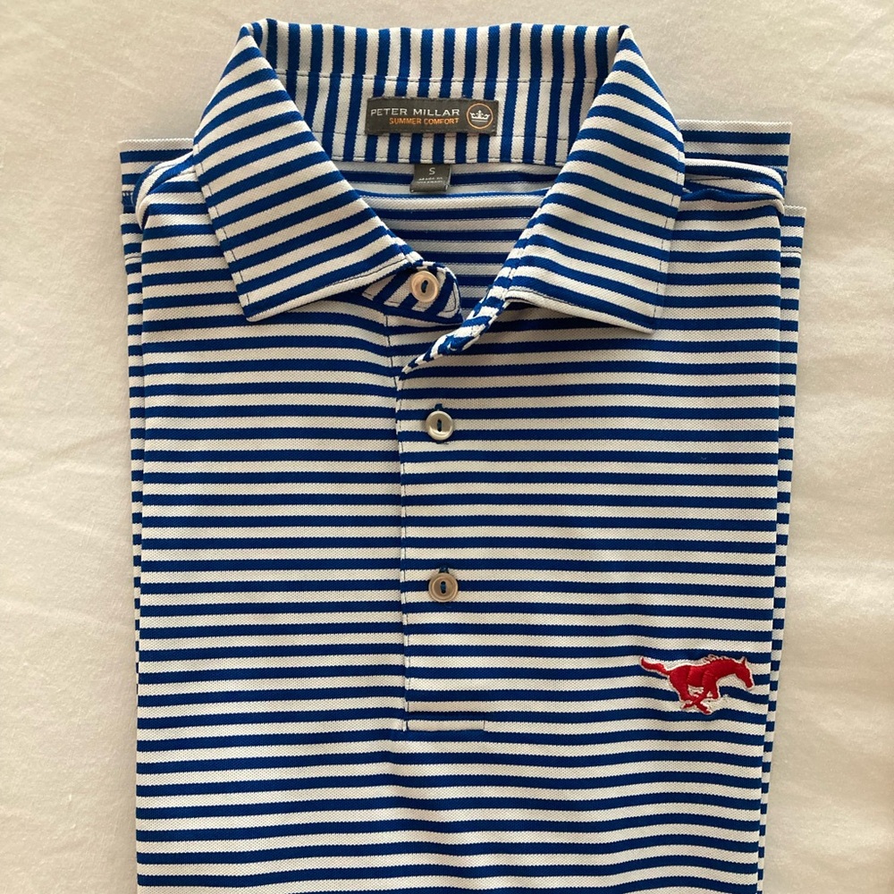 SMU Sam Madison Peter Millar Polo